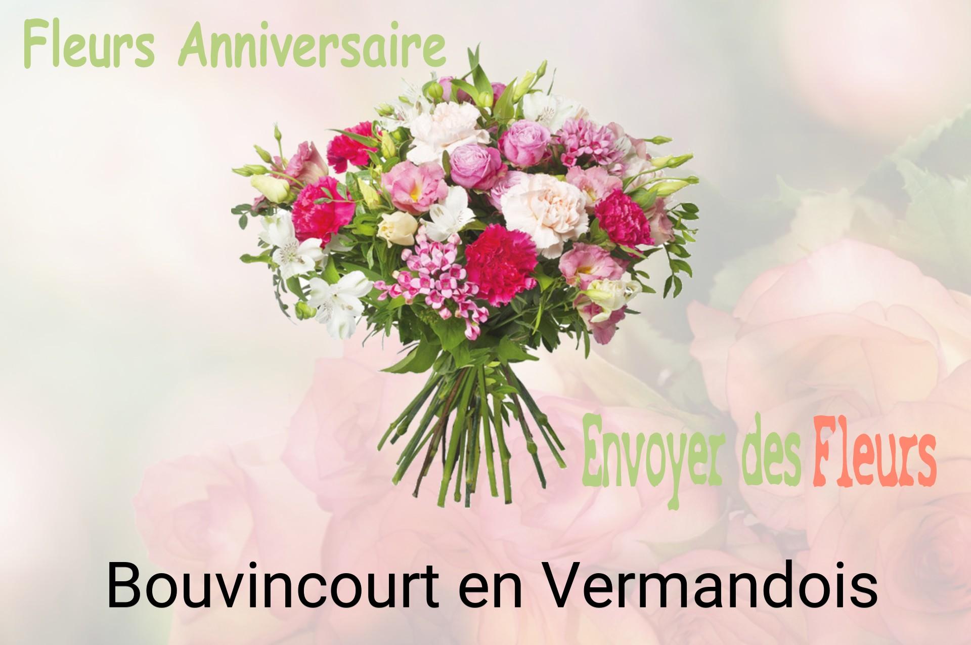 Bouquet de fleurs d’anniversaire livré à Bouvincourt-en-Vermandois