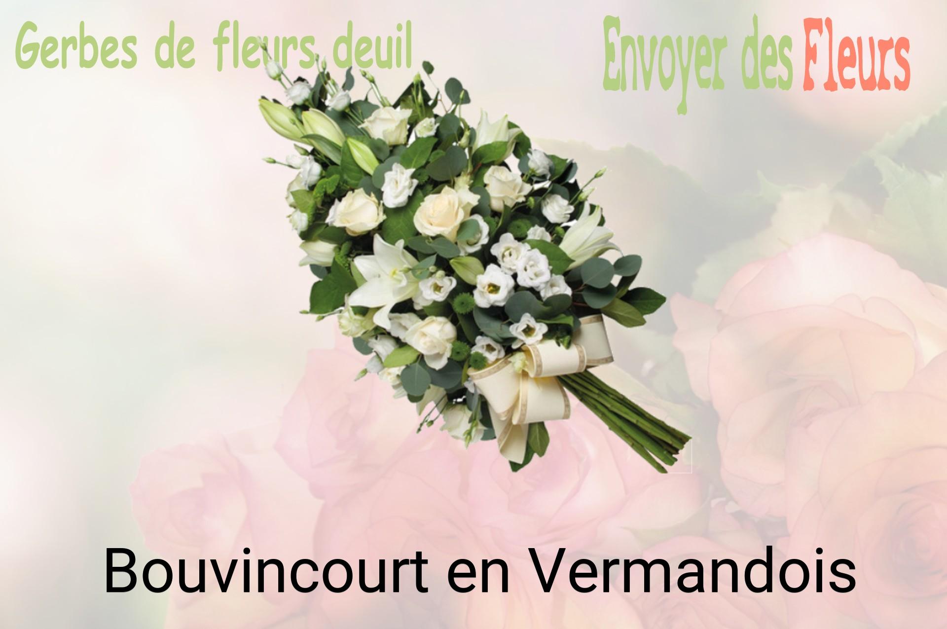 Gerbe de fleurs de deuil livrée à Bouvincourt-en-Vermandois