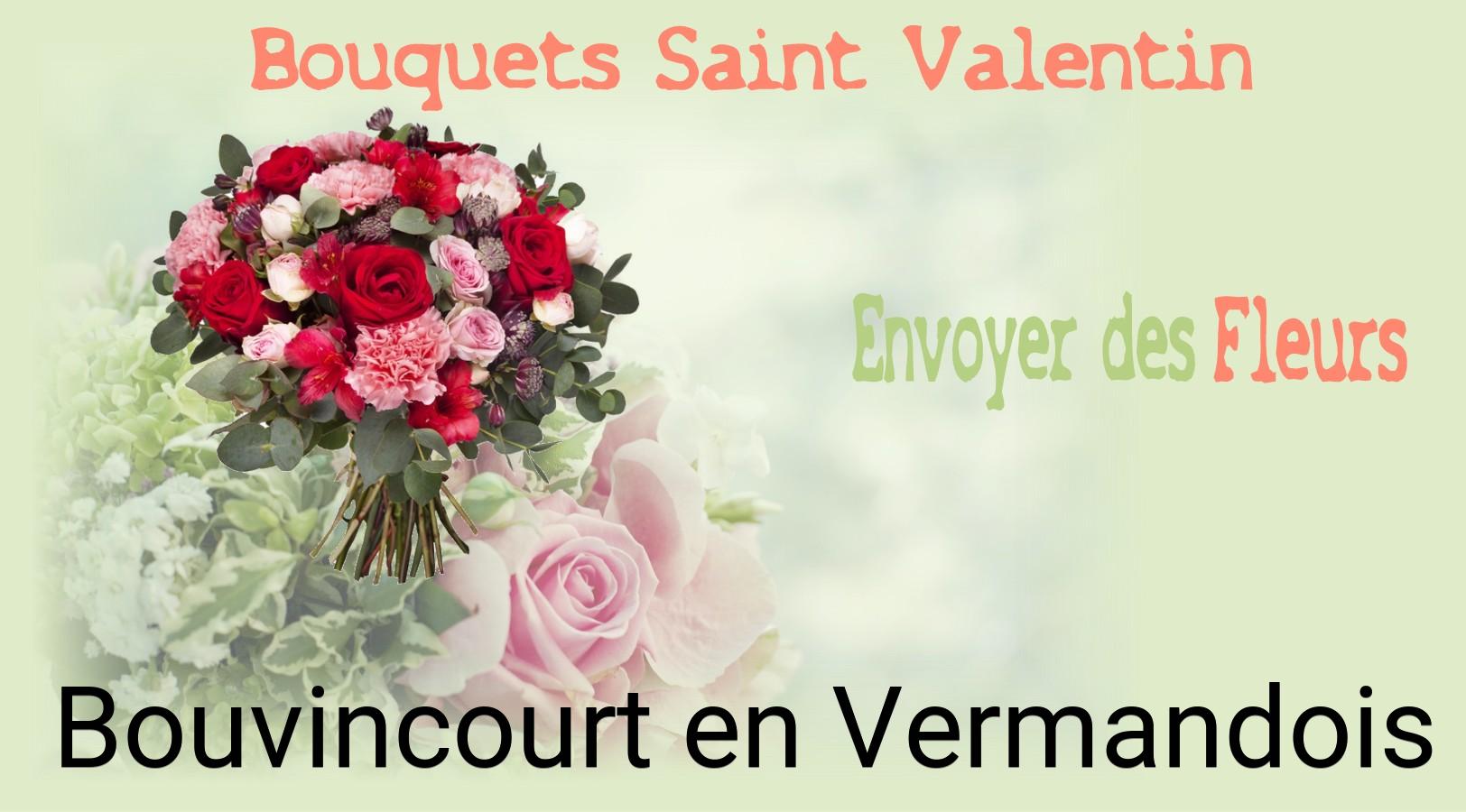 Roses de Saint-Valentin livrées à Bouvincourt-en-Vermandois